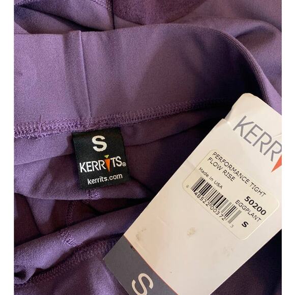 NWT Kerrits Flow Rise Knee Patch Performance Tight in Eggplant Purple Size Small - Picture 3 of 7